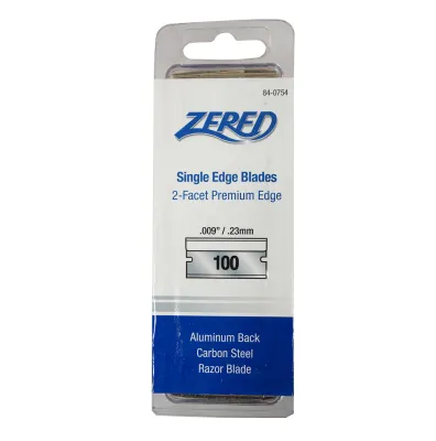BOX OF 100 #9 SINGLE EDGE RAZOR BLADES