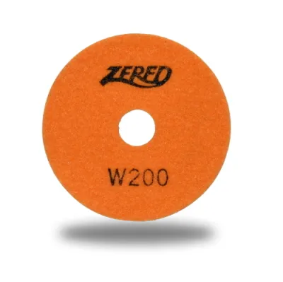 4" W200, White Pad