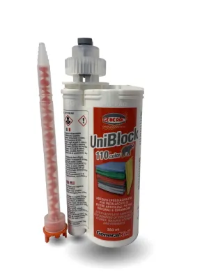 250 ml, Water Clear UNIBLOCK 110H, Cartridge