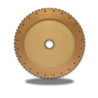 14" MILLING WHEEL x 1-1/2"T, w/Nylon