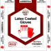Saver Glove, Red Latex coated Glove, 10 pair/pack, 30 pack/bag - Image 1