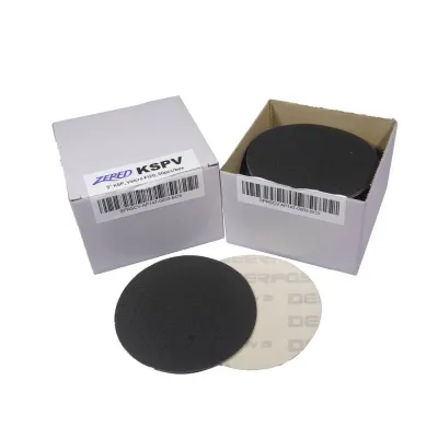 4" KSP Silicone Carbide Sand Paper, Velcro E-Weight, 50pcs/box, Wet and Dry