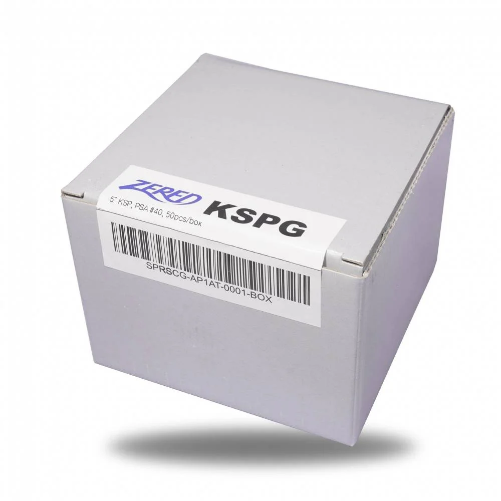 5" KSP, PSA #600, 100pcs/box