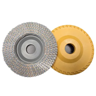 4" Diamond Flap Disc, #400 - 5/8"-11th