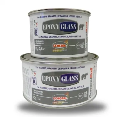 EPOXY GLASS A+B,  Full Knife Grade, 1.5KG